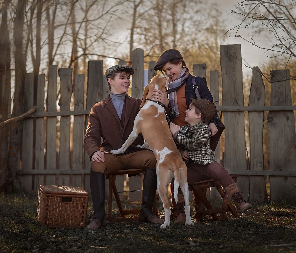 Молодые охотники