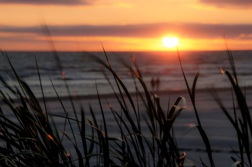 Лиепая. Вечер.