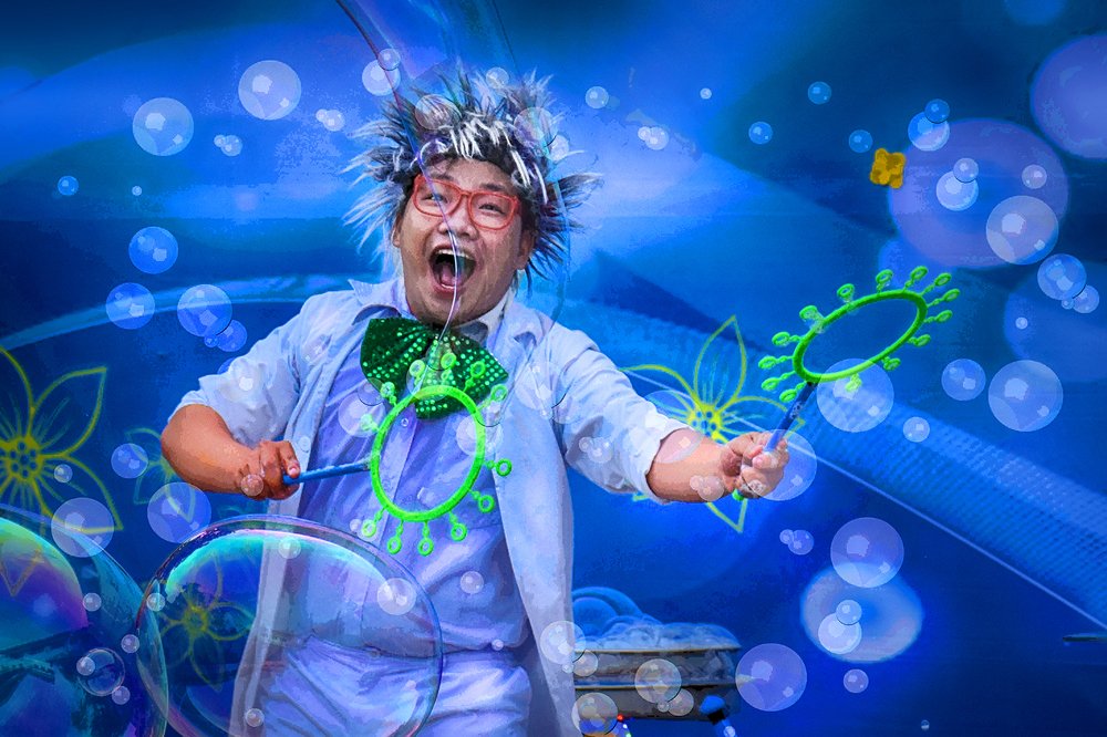 Diễn Bong Bóng xà phòng