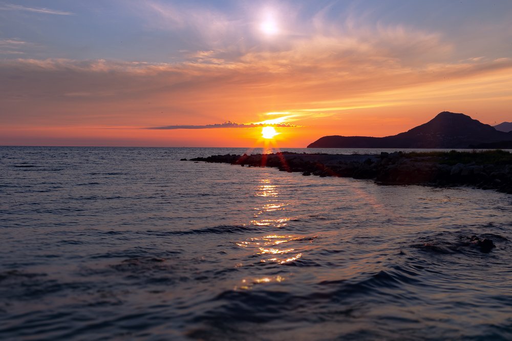 Закат на Адриатике