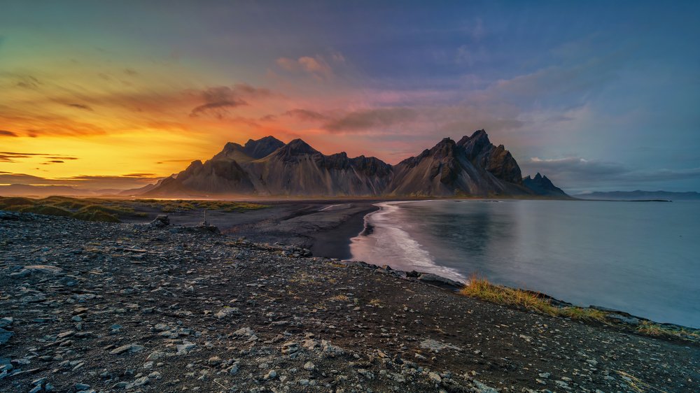 Evening at Vestrahorn