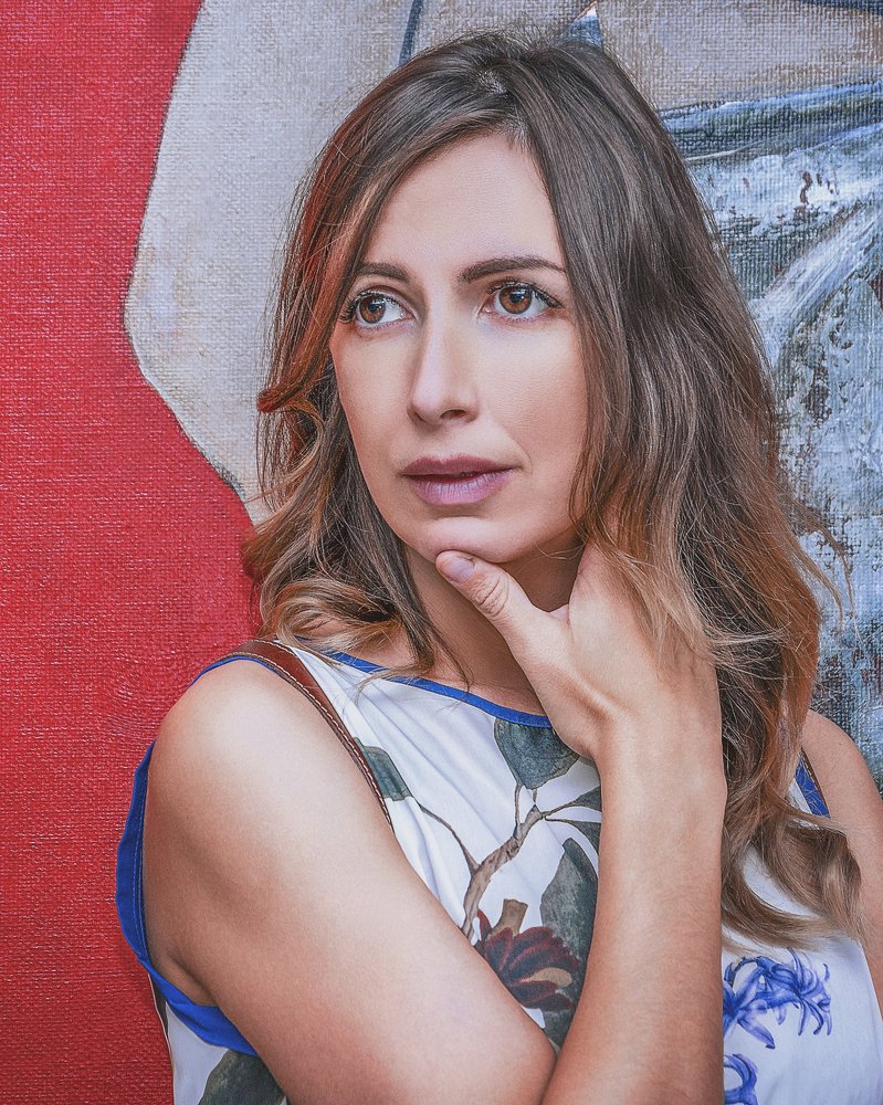 На выставке