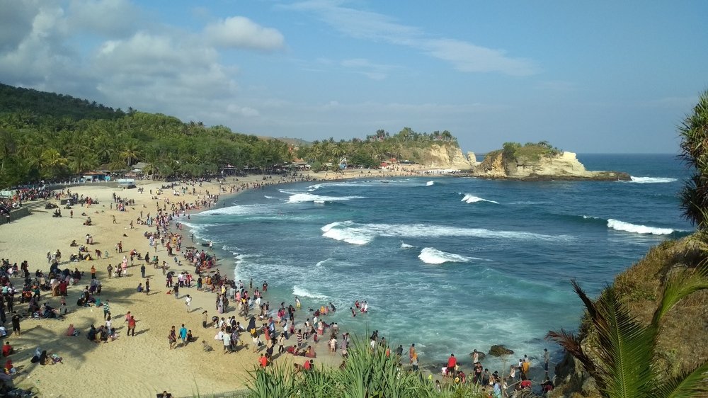 Daylight of the beach