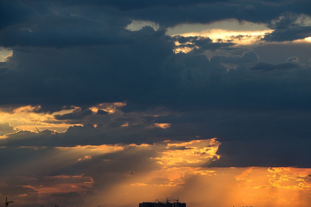 вечернее небо