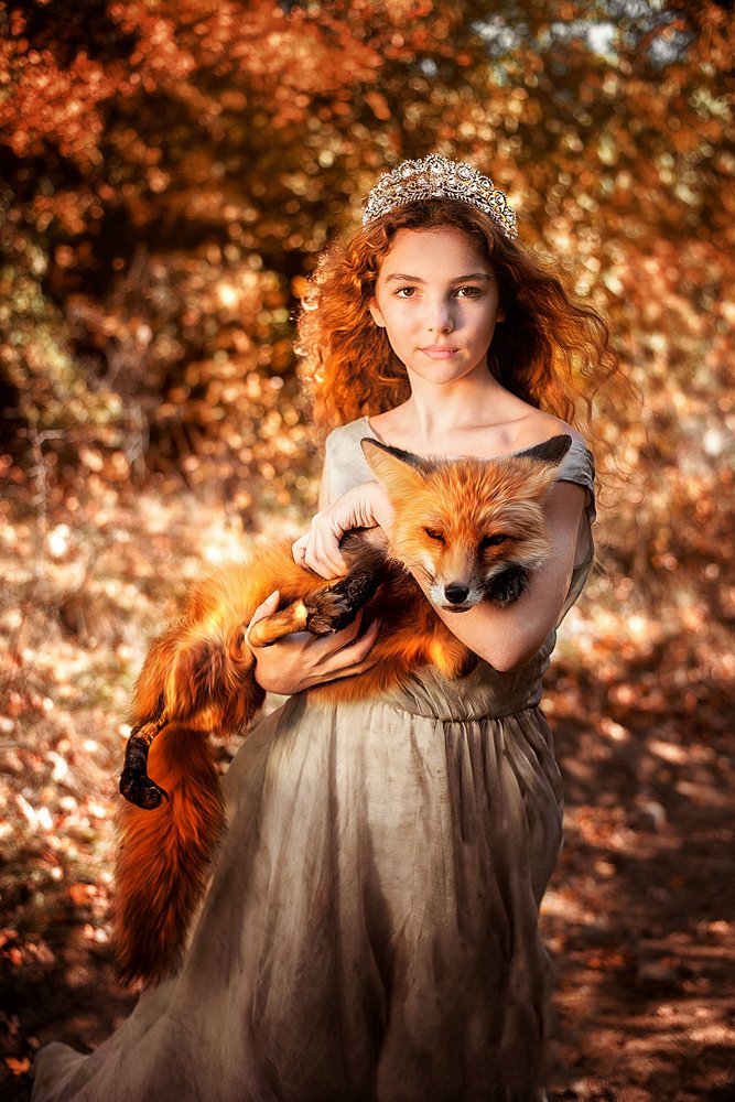 Осенний лис