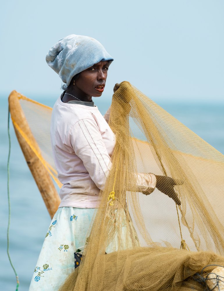 Fisherwoman