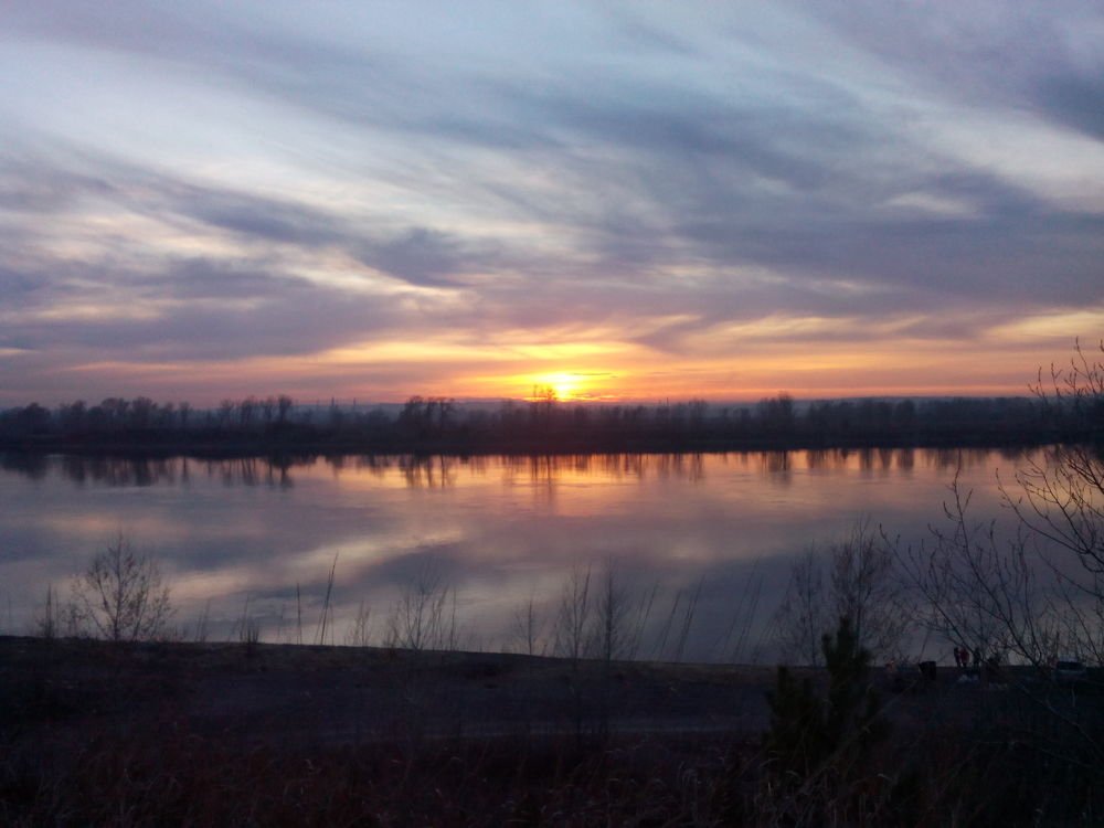 Весенний закат