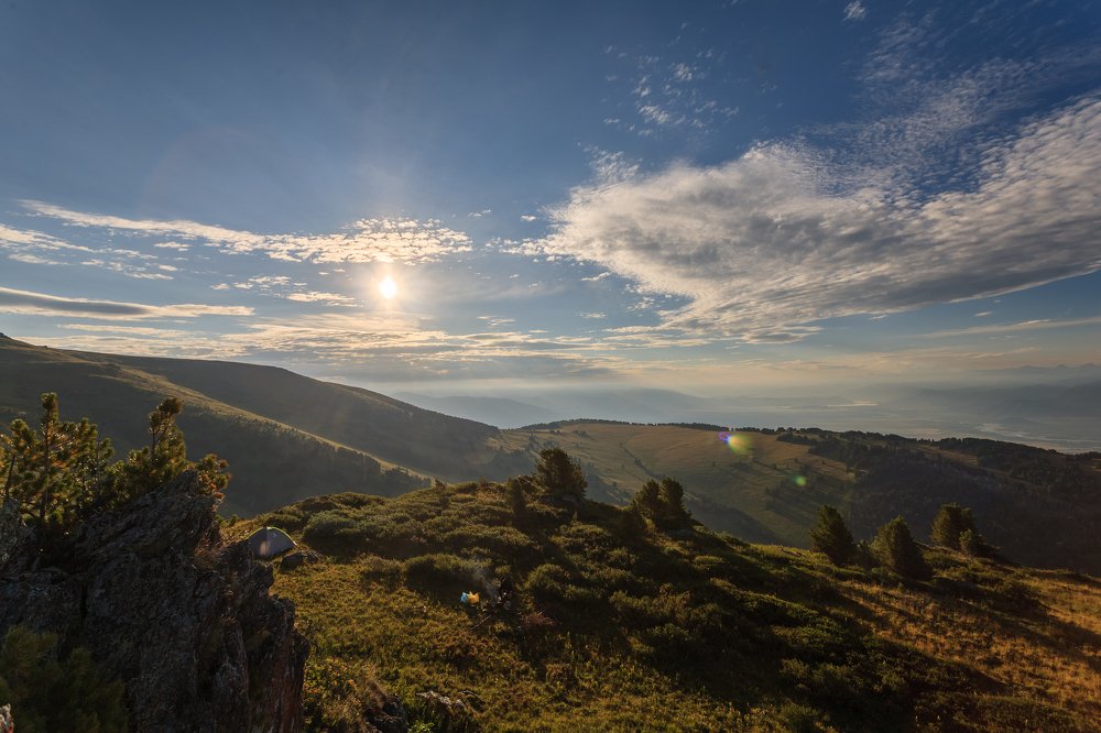 Рассвет на Теректинском