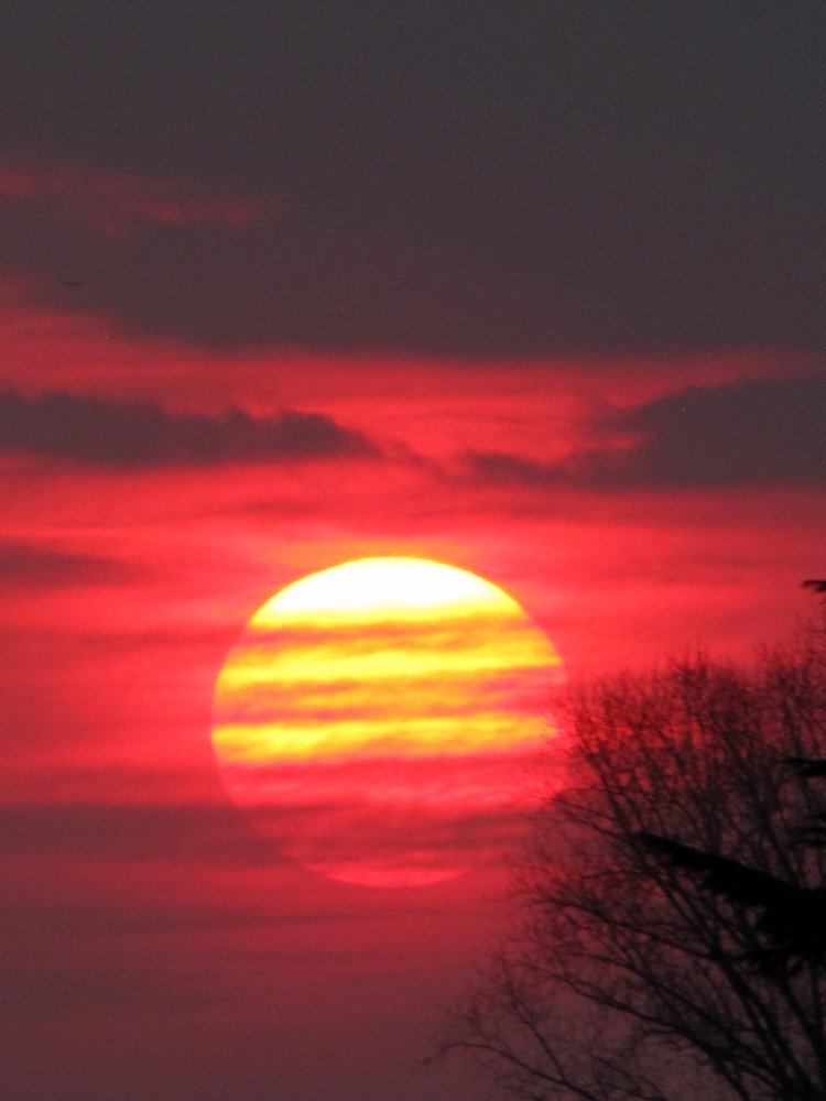 Atardecer multicolor