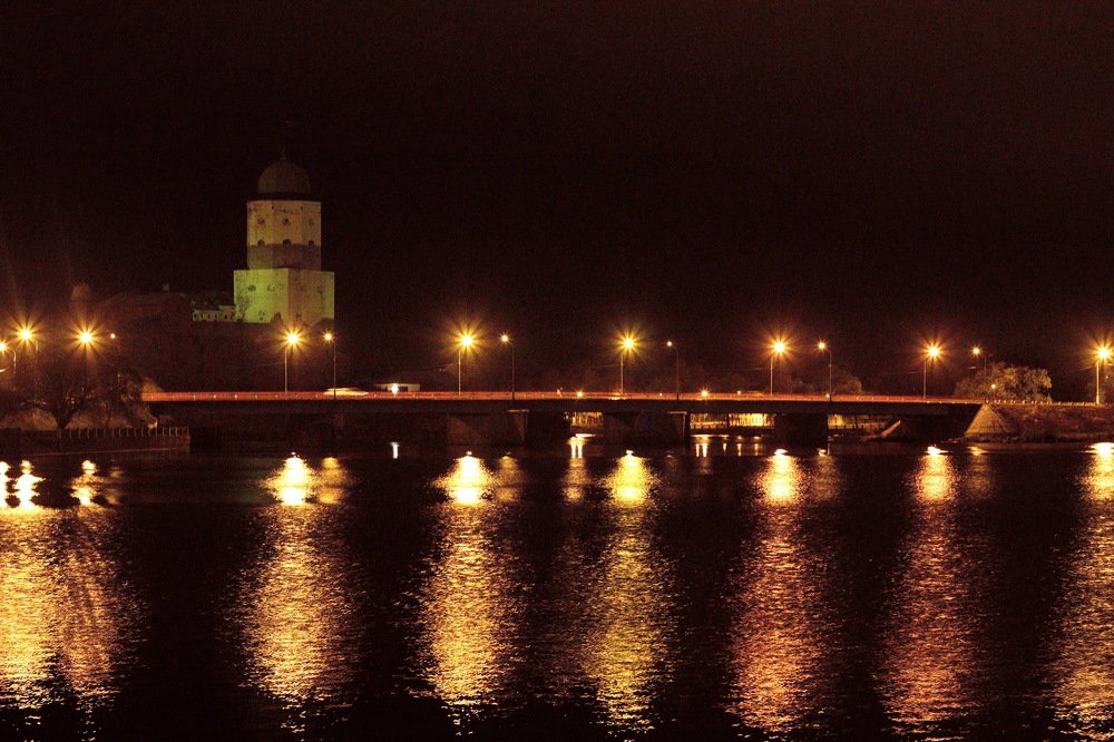 Ночной Выборг