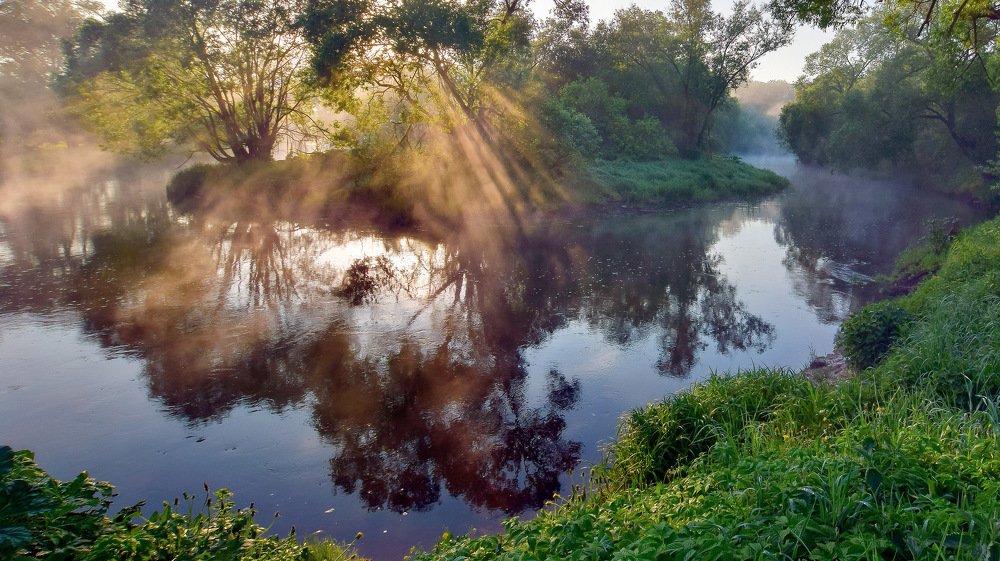 Поворот реки