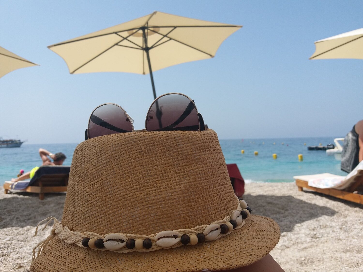 Relax on the beach