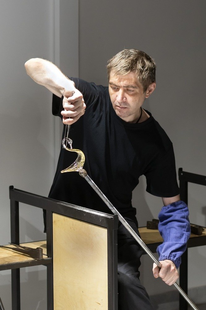 Стеклодув. Рождение лебедя