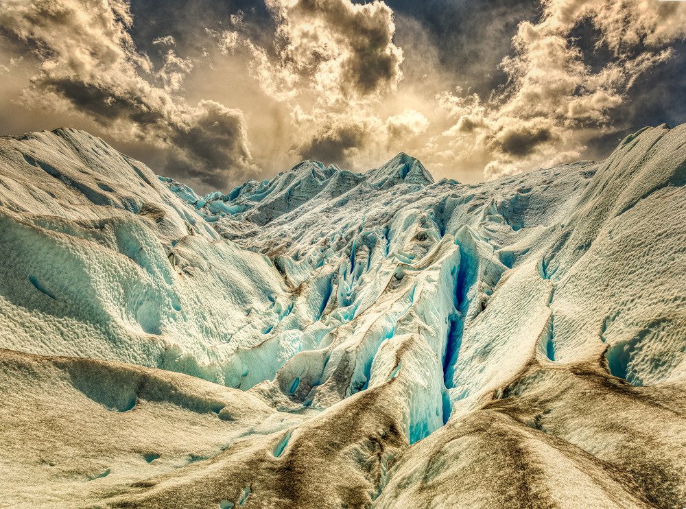 The glacier