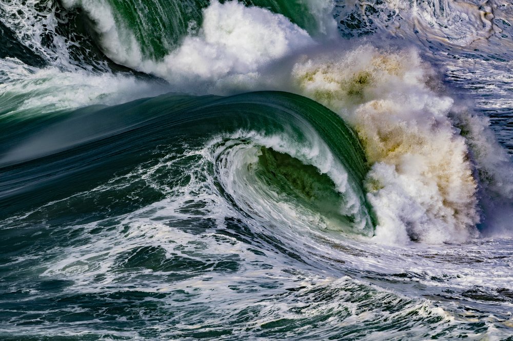 The strength of nature and its colors