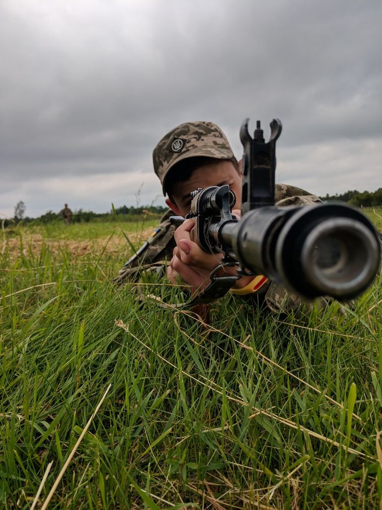 На полігоні