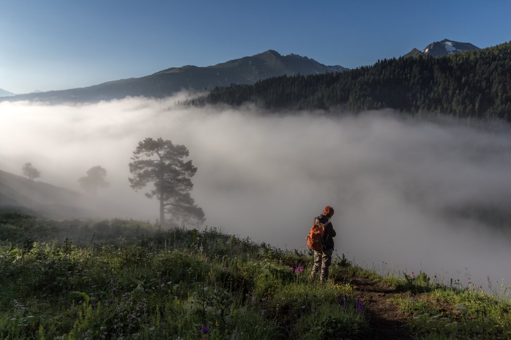 Утро в Архызе