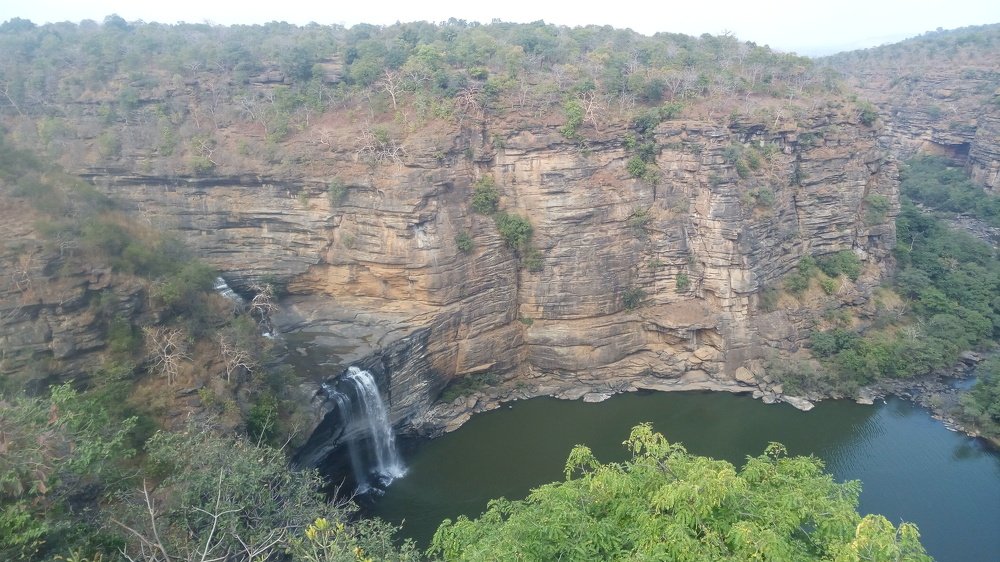 Waterfall aerial
