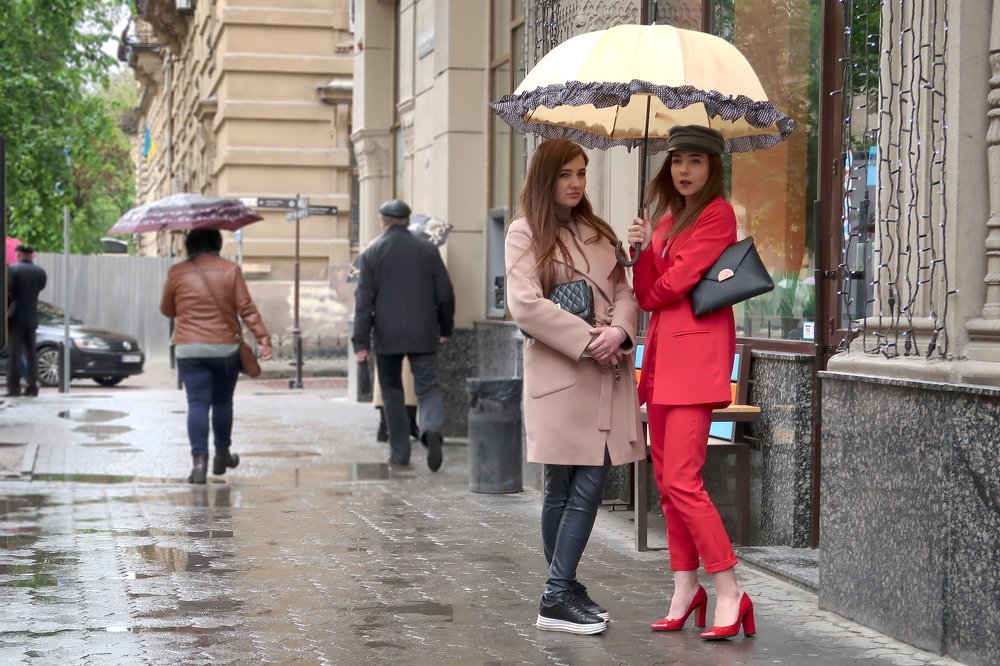 Прогулка под дождем