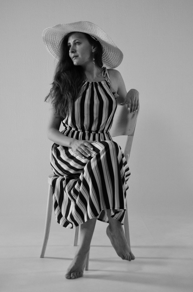 Девушка в шляпке