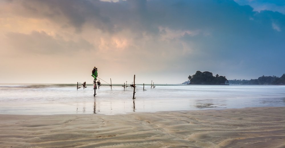 Traditional Stilt Fisherman Life