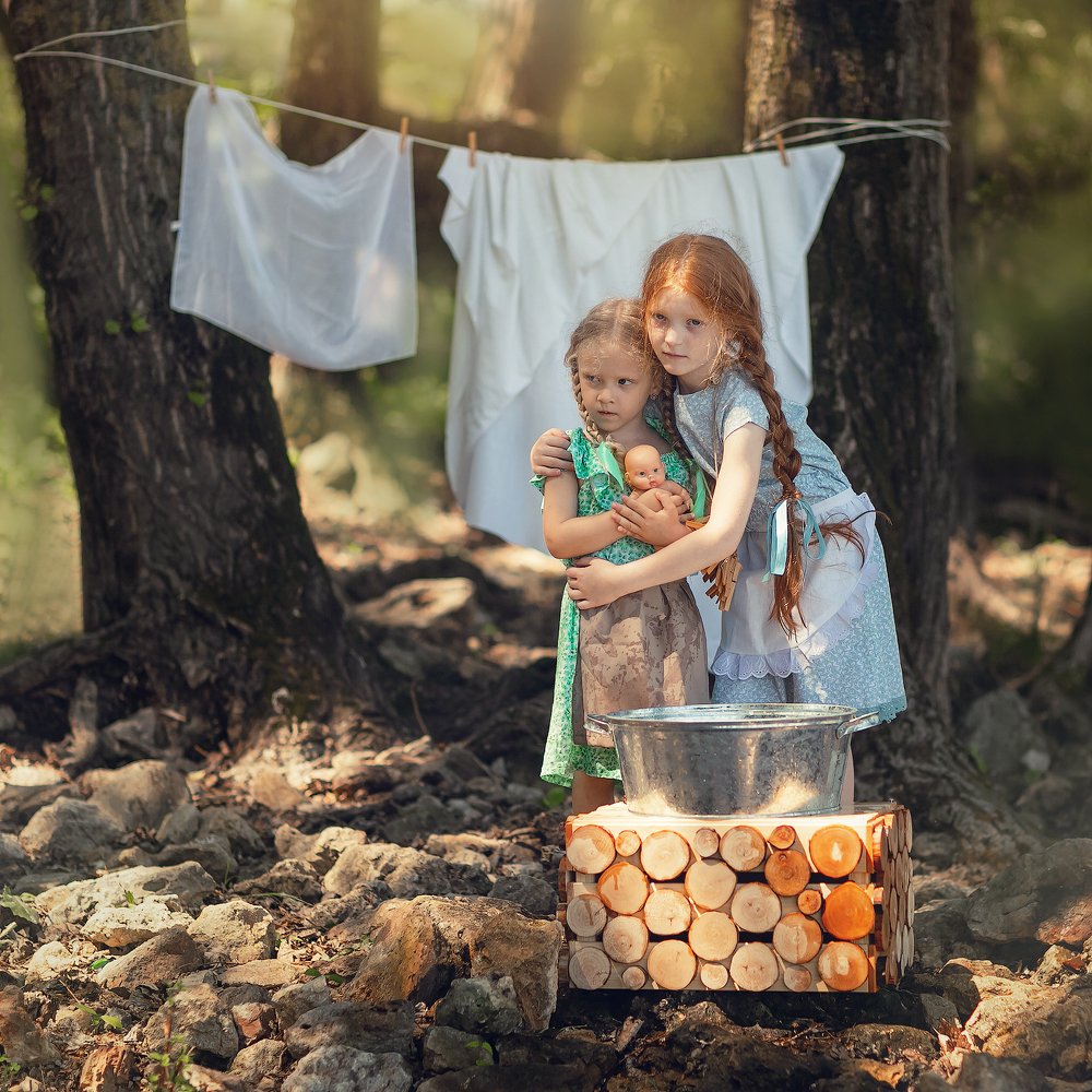 Маленькие прачки