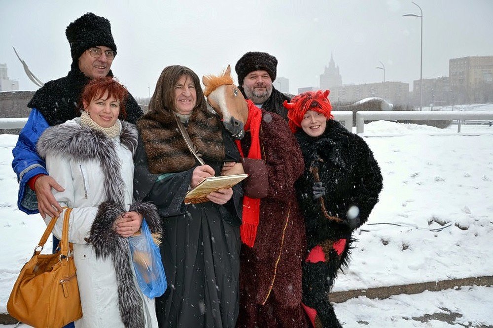 В гостях у Гоголя.