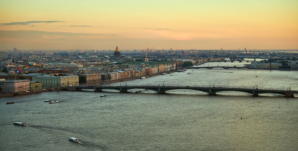 Санкт-Петербург с высоты птичьего полета