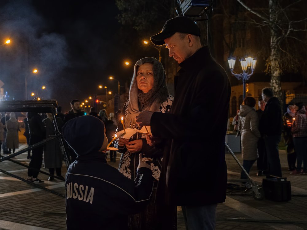 Пасхальные огни.