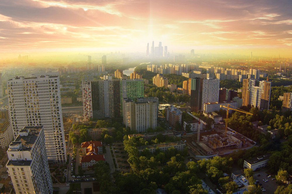 Панорама Москвы