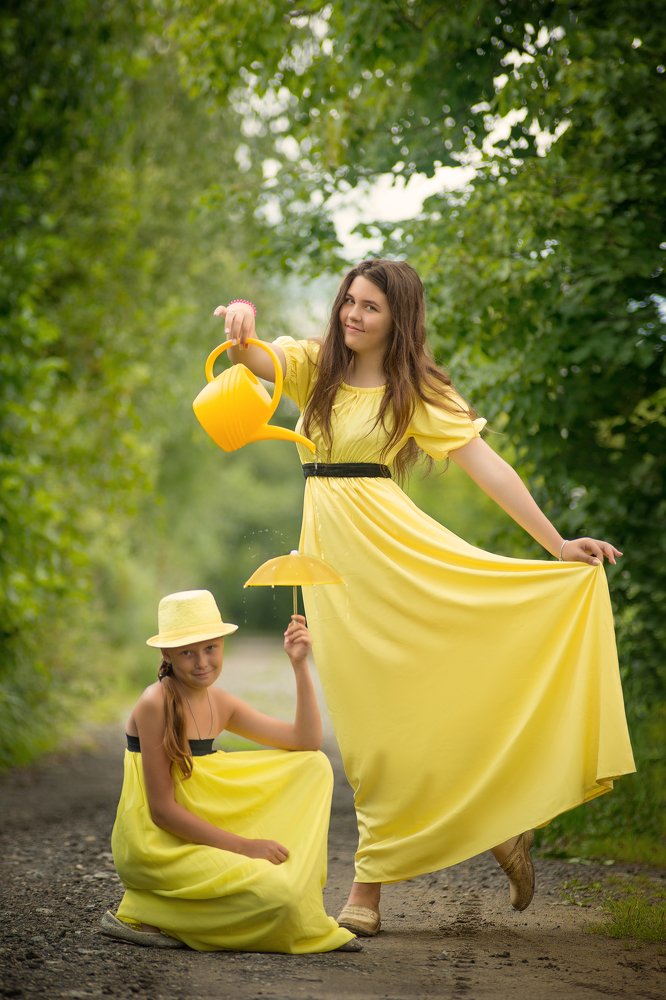 Марина + Катя = сестры