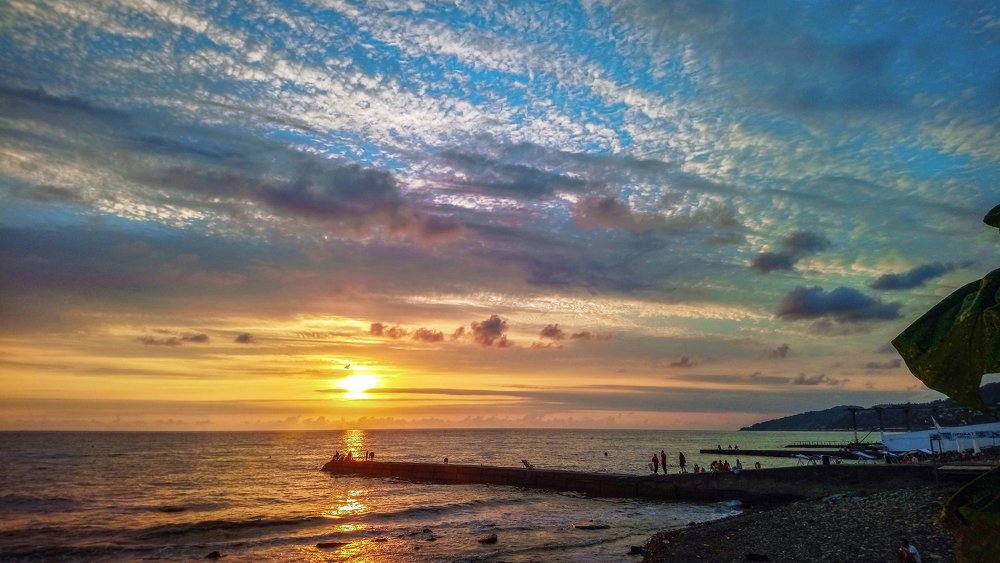 Закат в Сочи