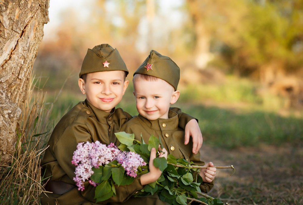 Солдатики на привале