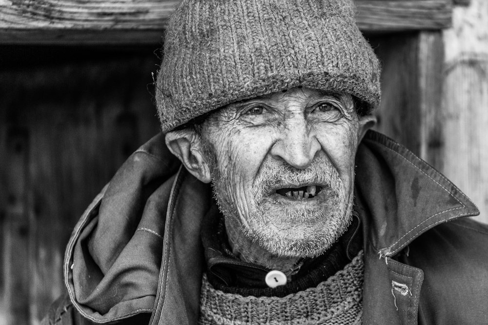 Old man of the mountains.