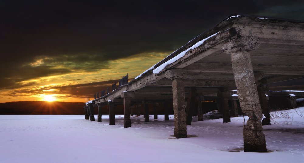 Старый причал...