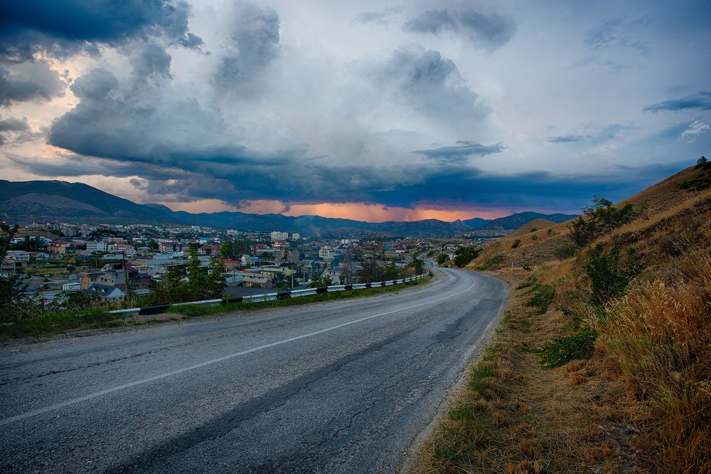 Гроза в Судаке