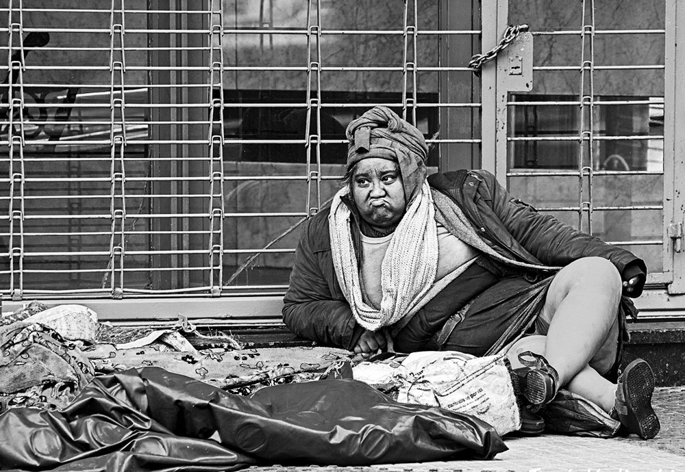 Retrato de una Indigente