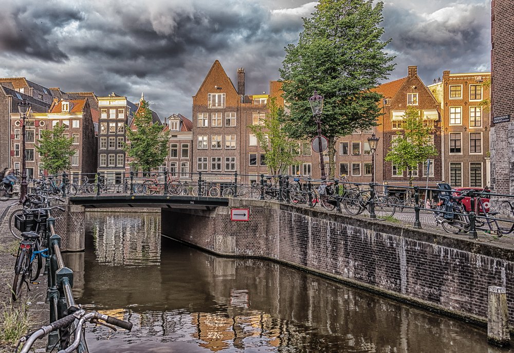 Вечерний Амстердам