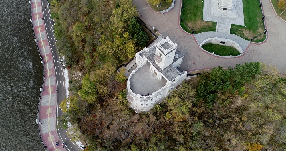 Набережная г. Хабаровск Смотровая площадка