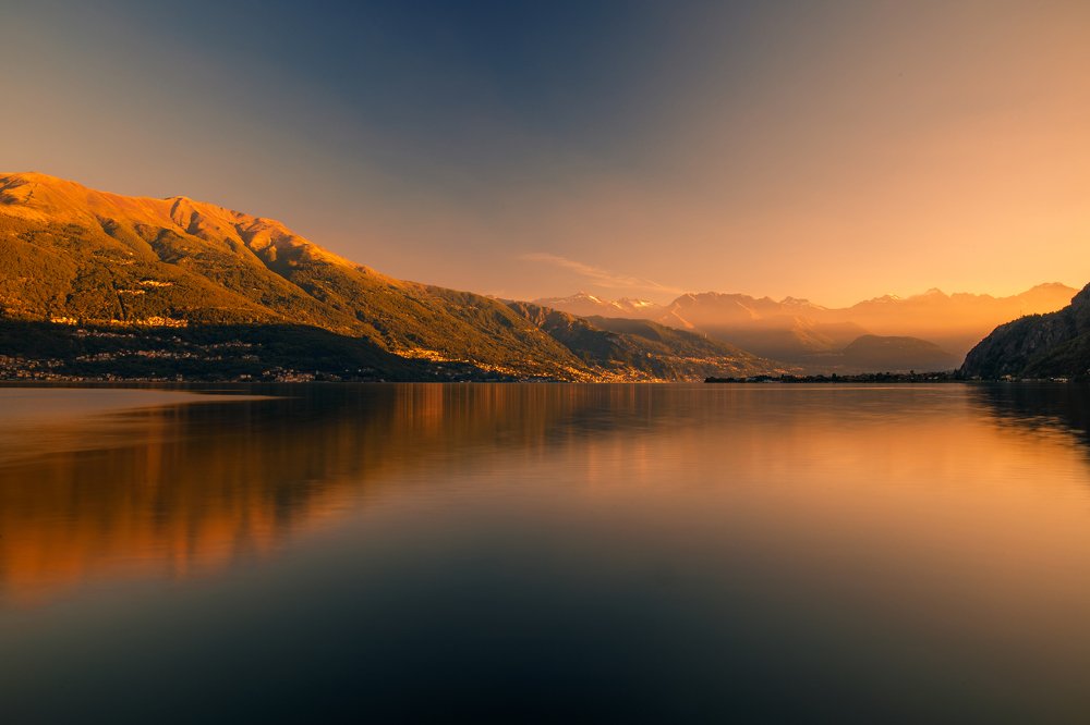 Рассвет над Комо