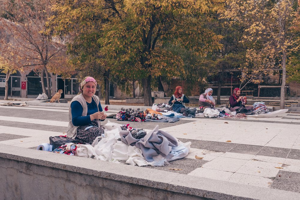 Турецкие швеи кукол. Каппадокия