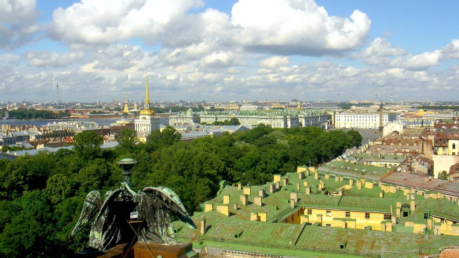 Крыши Санкт-Петербурга.