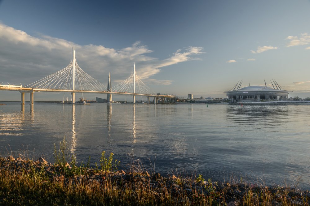 В Петербурге утро....