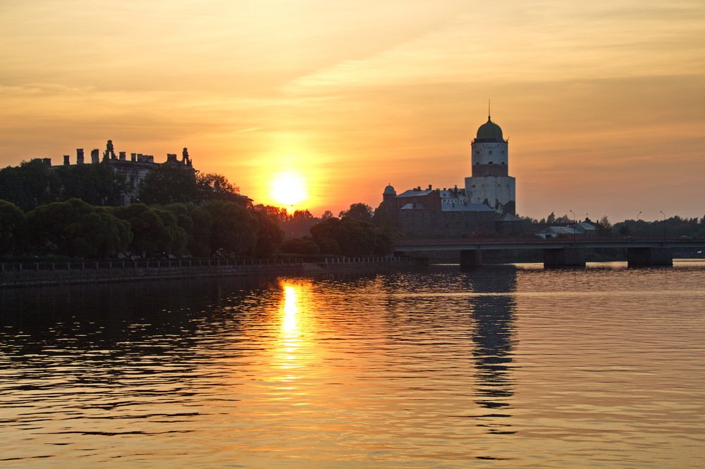 Выборг, вечер