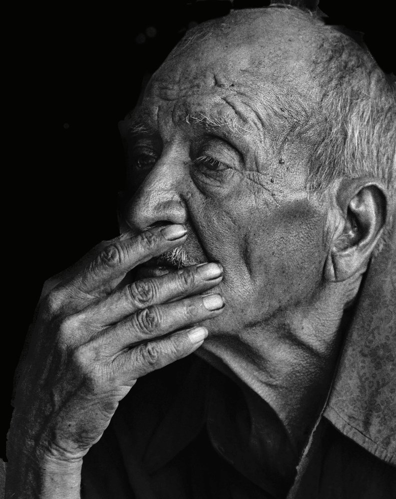 Old mexican veteran of the revolution