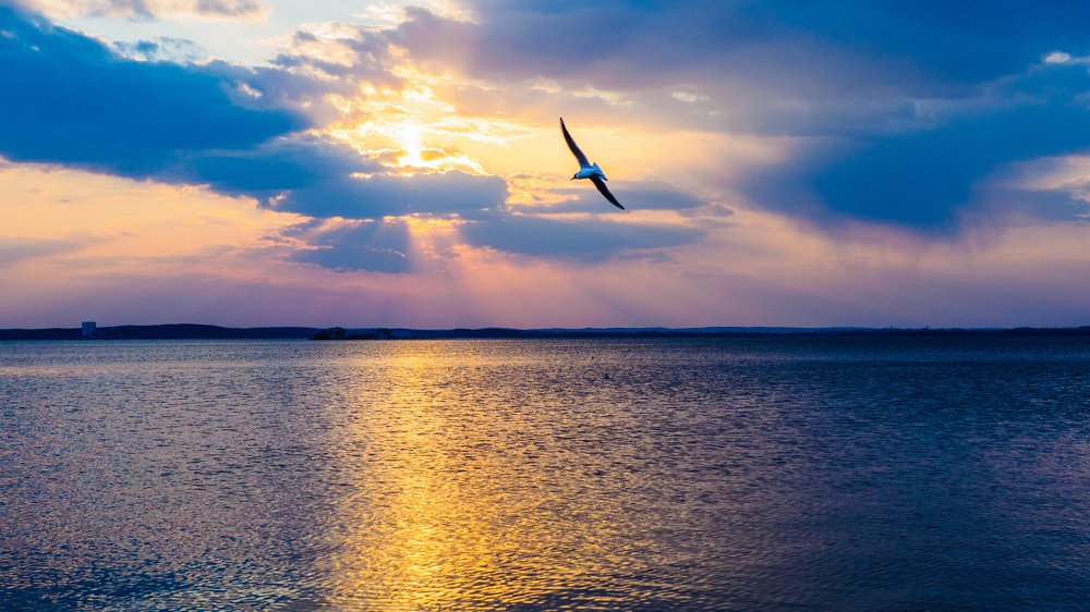 Закат над Минском