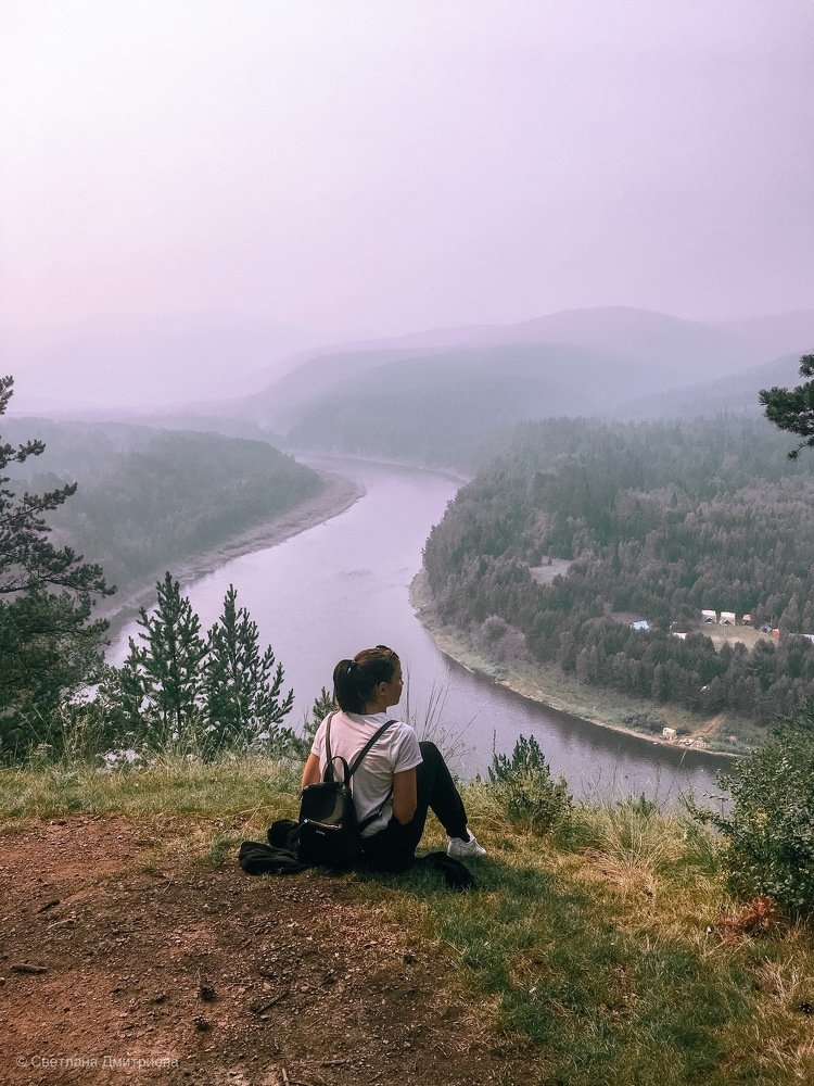 Сибирская красавица-река Мана