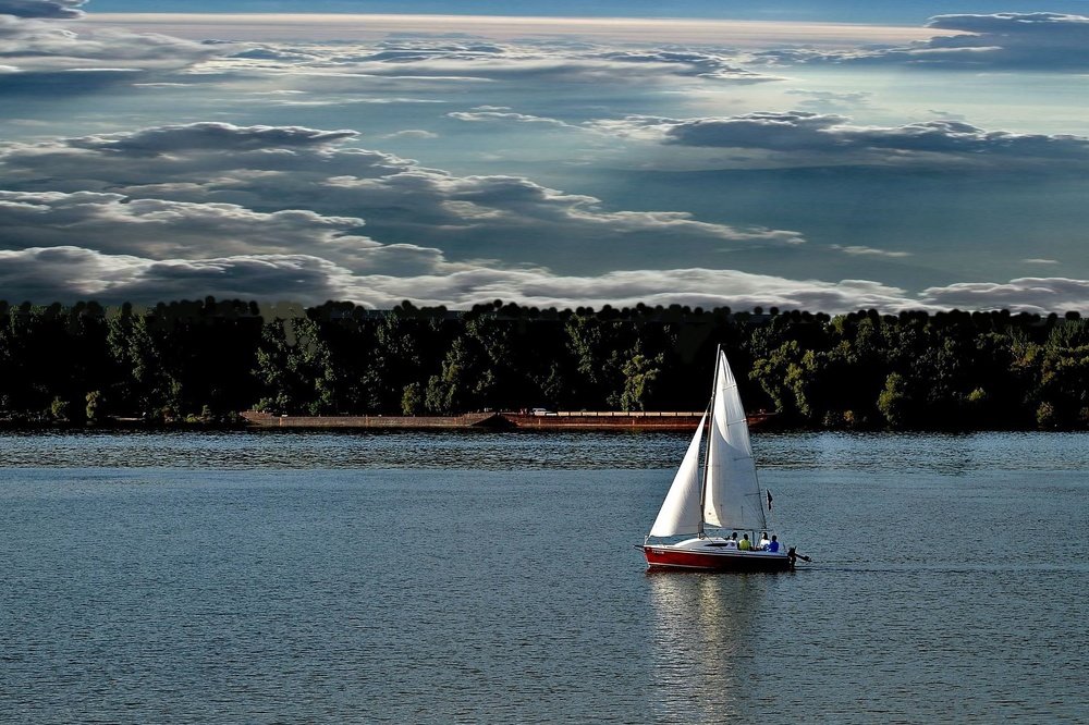 Na Dunavu  u Beogradu