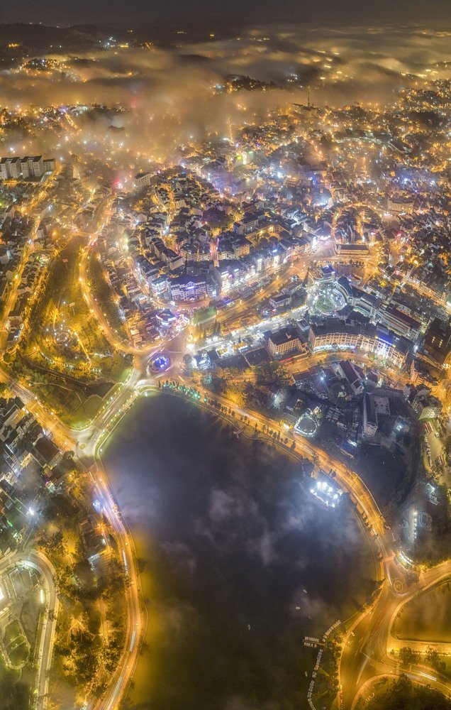 The color of the night