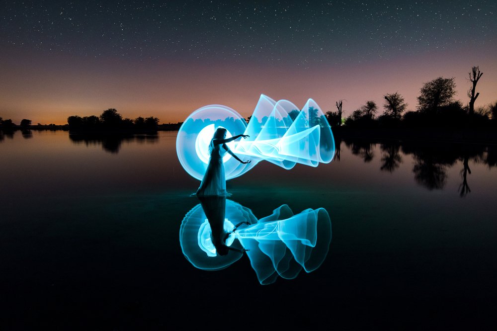 Lighting the night up